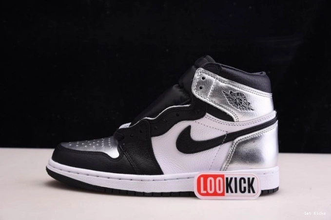 JORDAN 1 HIGH OG TOE AIR CD0461-001 SILVER WMNS 0716